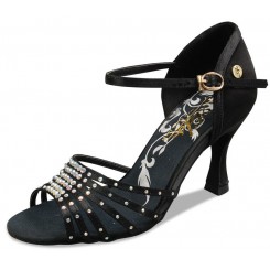 Black Satin with Strass A2889-15
